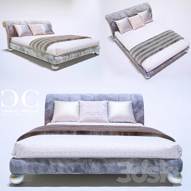 Bed CORNELIO CAPPELLINI Priscilla.5170.1 3DModel