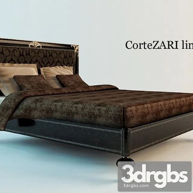 Bed Cortesari Linda 1 3D Model Download
