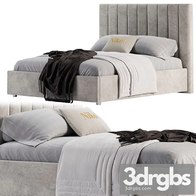 Bed Crown Nicolet 3D Model Download