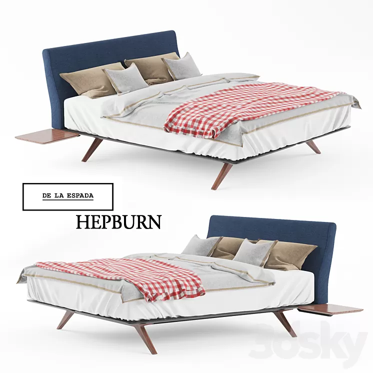BED de la espada hupburn 3D Model BED de la espada hupburn 3D Model