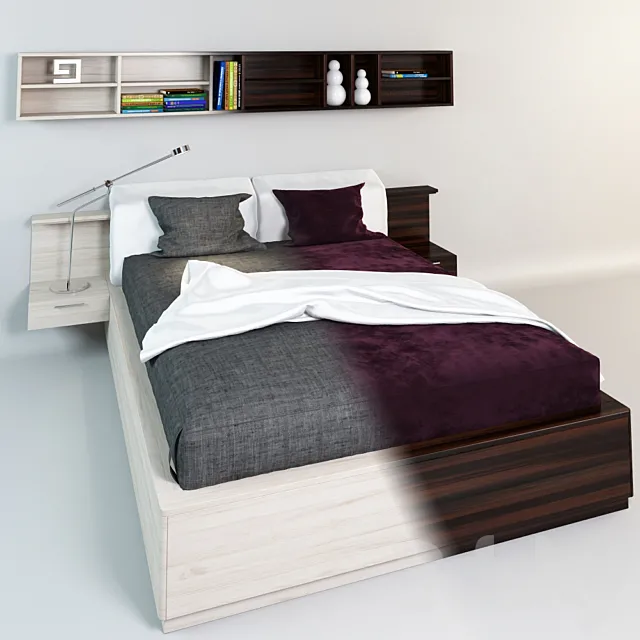 Bed Delight 3DModel Bed Delight 3DModel