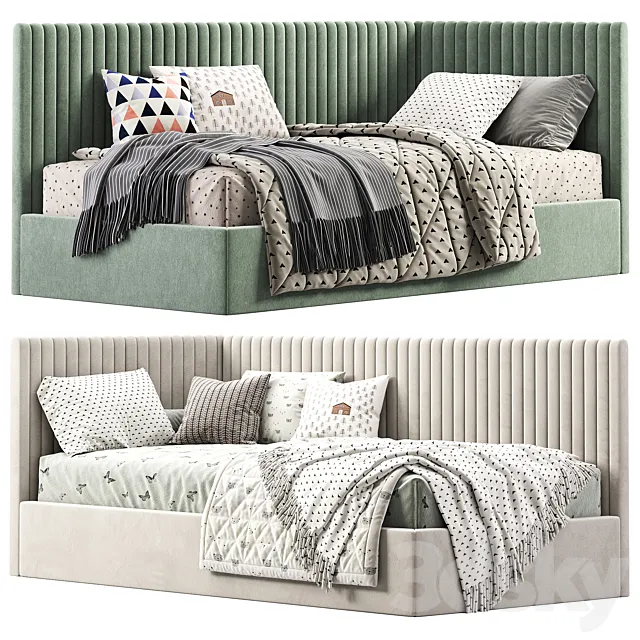 Bed Denny kids 3D Model Bed Denny kids 3D Model