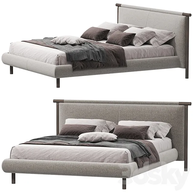 Bed Ditre Italia NATHAN 3DModel Bed Ditre Italia NATHAN 3DModel