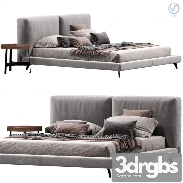 Bed Ditre Italia Sound 3D Model Download