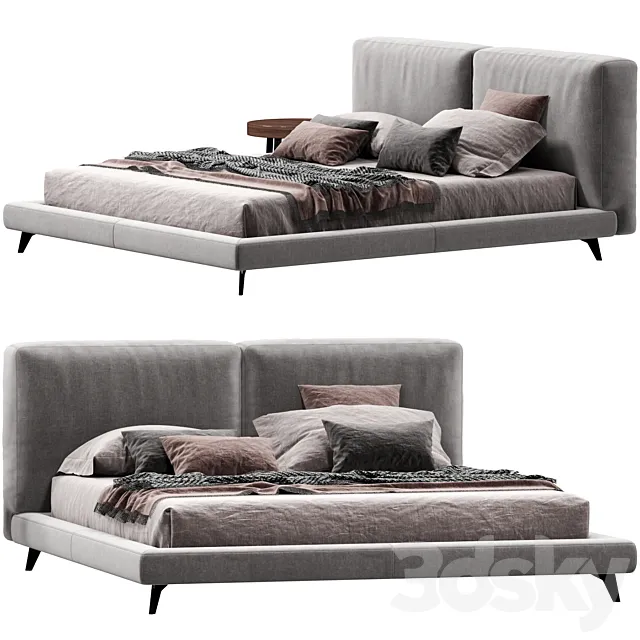 Bed Ditre Italia Sound 3DModel Bed Ditre Italia Sound 3DModel
