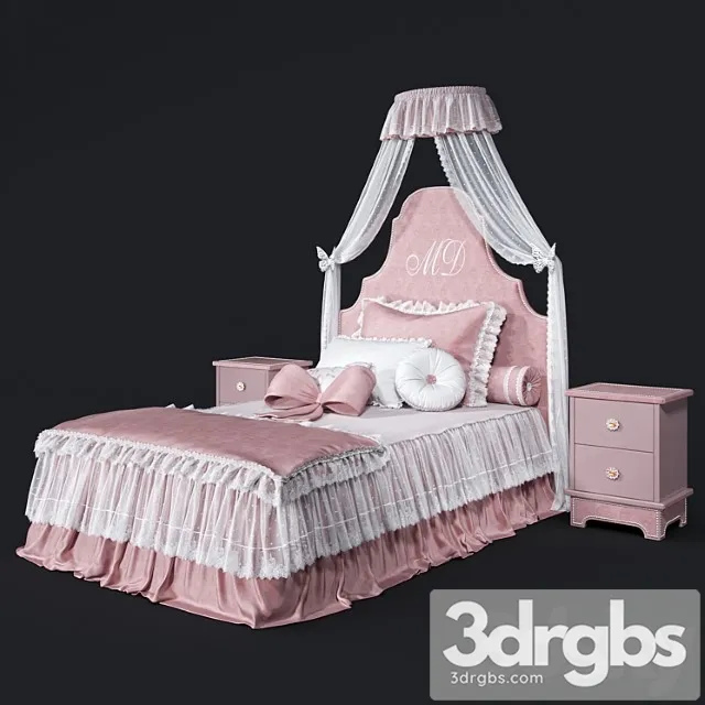Bed Dolfi Doris 3D Model Download