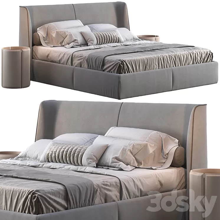 Bed domkapa echo 3D Model