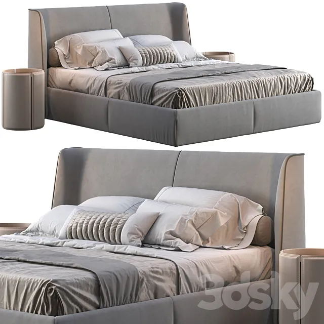 Bed domkapa echo 3DModel
