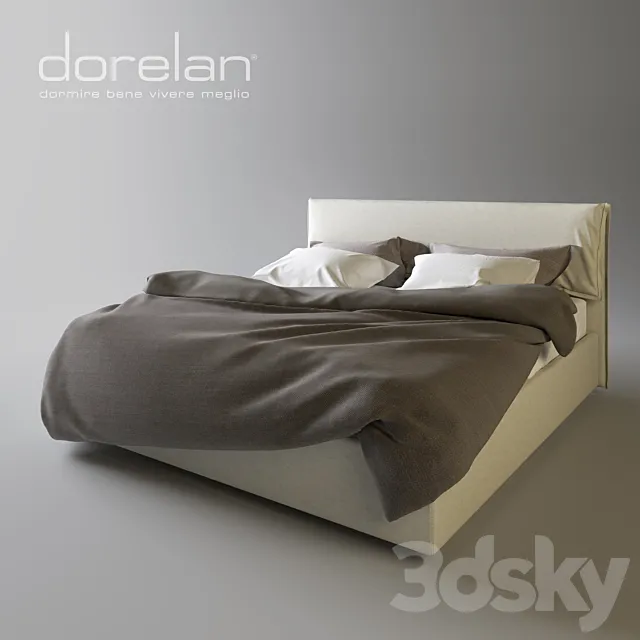 Bed dorelan. hollis 3DModel