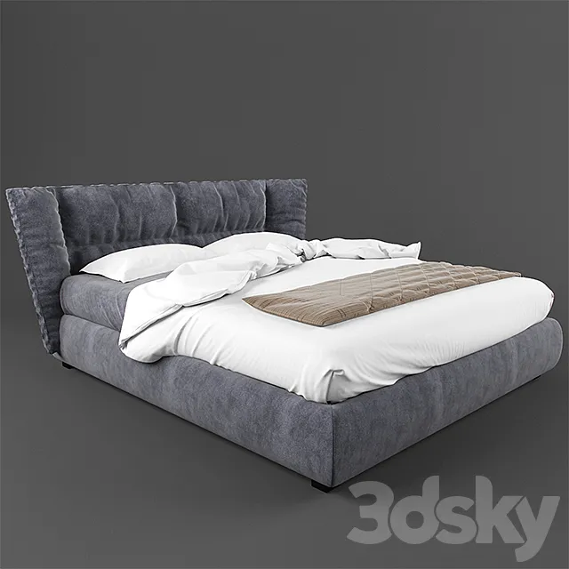 Bed Dorelan Letto Sandi 3D Model