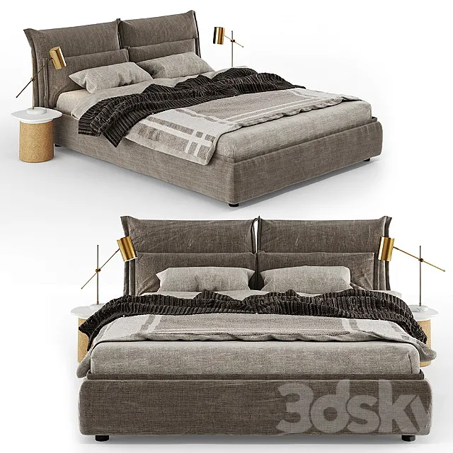 Bed Dorelan – Somnia 3D Model