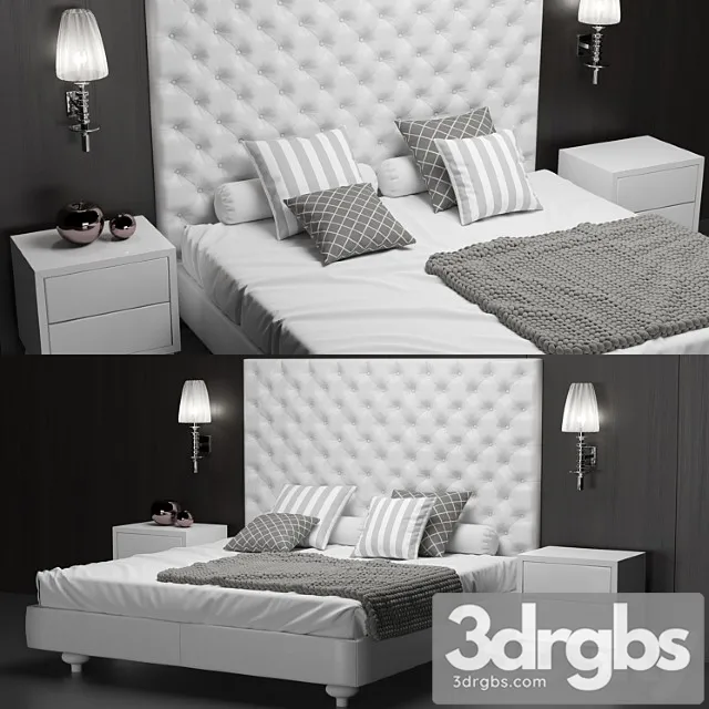 Bed dv home newton 2 3D Model Download