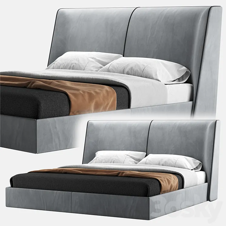 Bed ECHO by DOMKAPA 3D Model Free Download