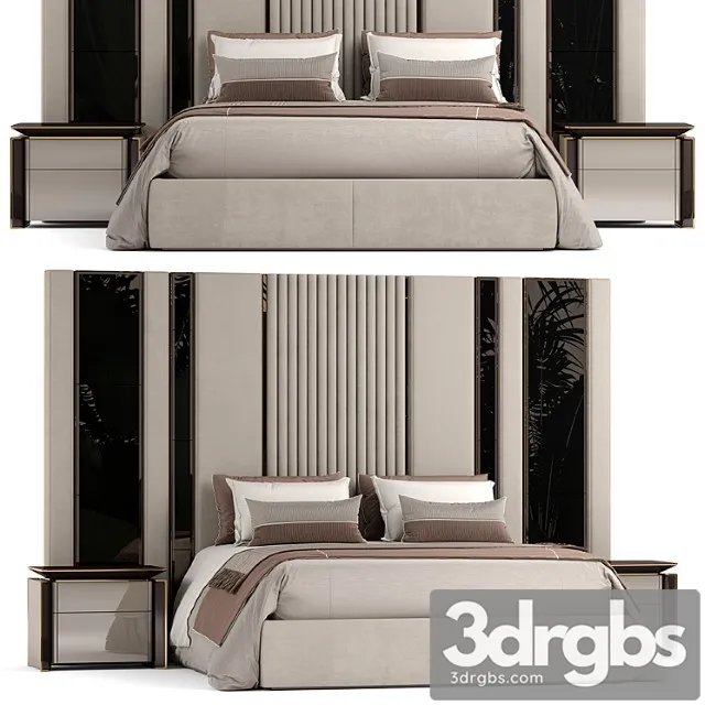 Bed Elve Luxury 3 3D Model Download