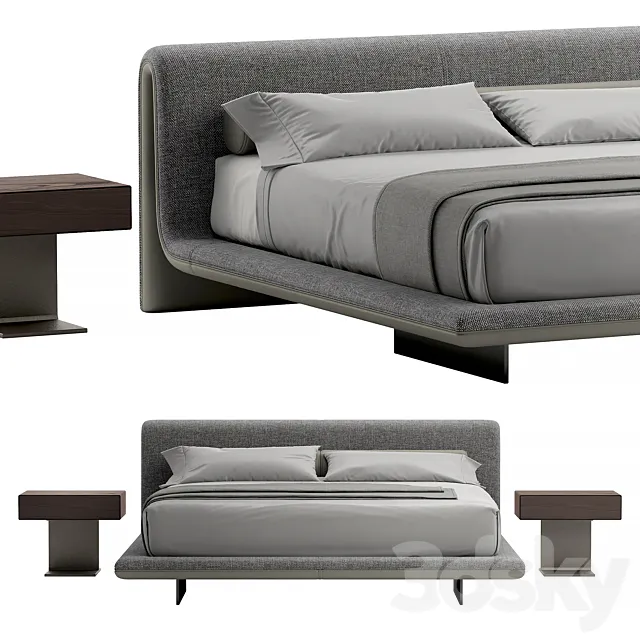 Bed elvemobilya 3D Model