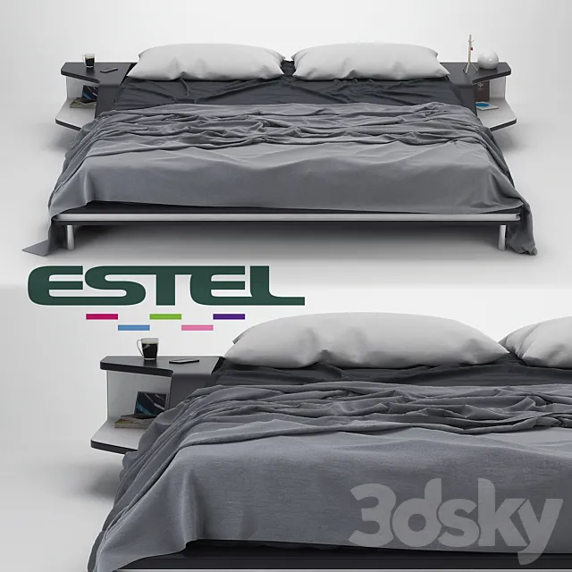 Bed Estel Ayrton 3D Model