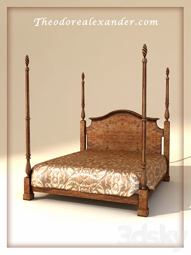 bed factory Theodorealexander 3D Model