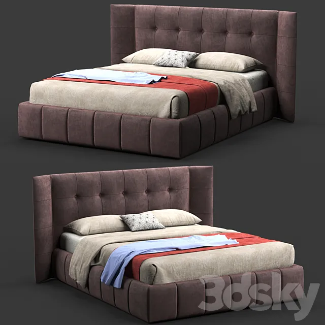 Bed Felis Foster 3D Model Bed Felis Foster 3D Model