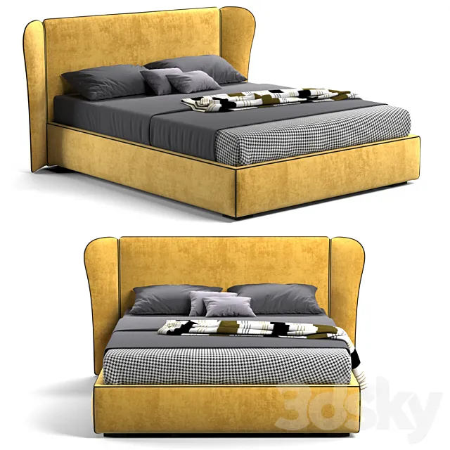 Bed felis paris 3D Model Bed felis paris 3D Model