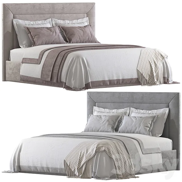 Bed fendi 3D Model Bed fendi 3D Model