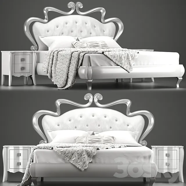 Bed Flex Ludovica 3DModel Bed Flex Ludovica 3DModel