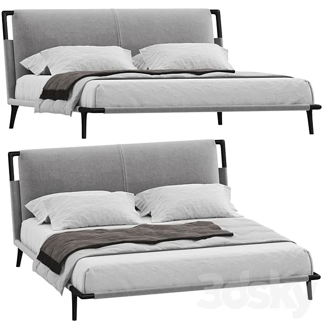 Bed Flou Gaudi 3D Model Bed Flou Gaudi 3D Model