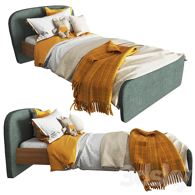 Bed for children Comète La Redoute 3D Model Bed for children Comète La Redoute 3D Model