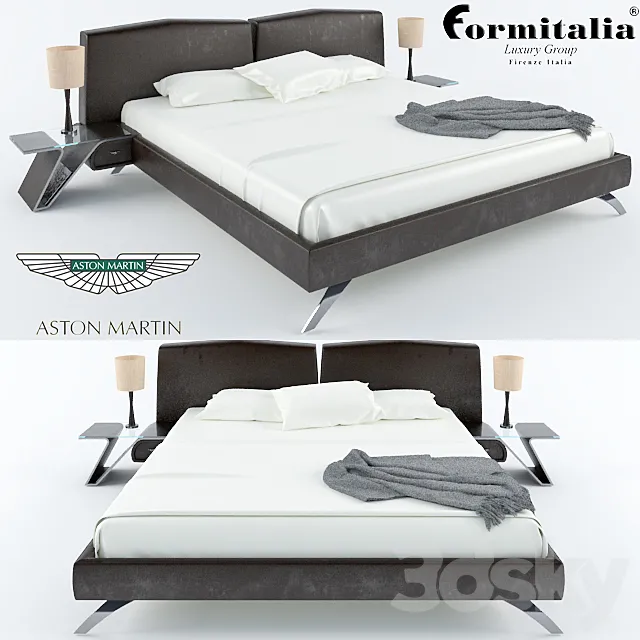 Bed FORMITALIA Aston Martin 3DModel