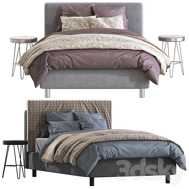 Bed Frick Basso _ Twils 3DModel Bed Frick Basso _ Twils 3DModel