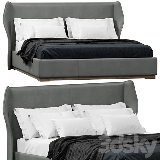 Bed Frigerio Salotti AGIO 3DModel Bed Frigerio Salotti AGIO 3DModel