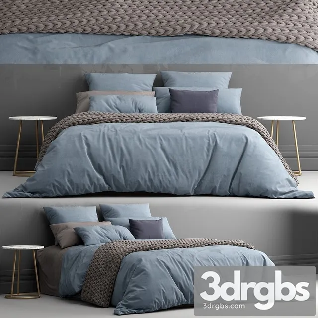 Bed From Bedding Adairs Australia 1 3D Model Download