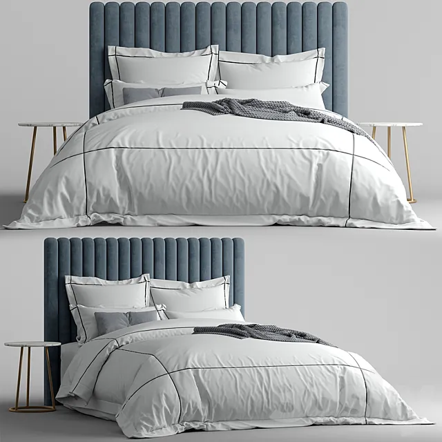 Bed from bedding adairs australia 3DModel Bed from bedding adairs australia 3DModel