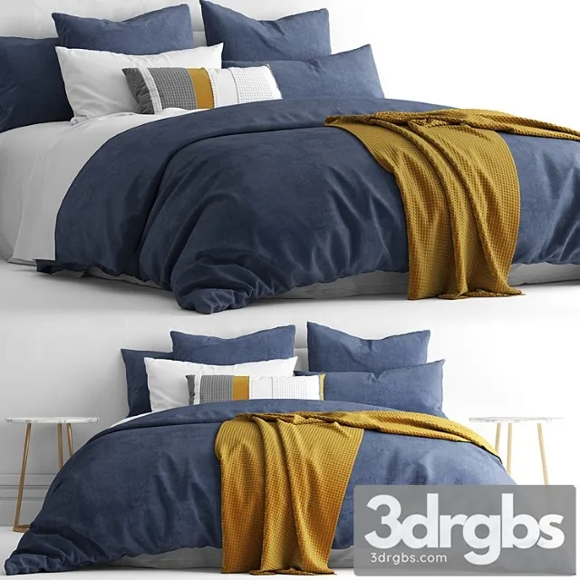 Bed from bedding adairs australia_3 2 3D Model Download