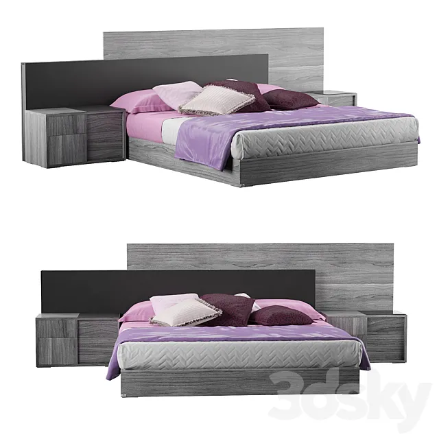 Bed FUTURA 180 STATUS 3D Model Bed FUTURA 180 STATUS 3D Model