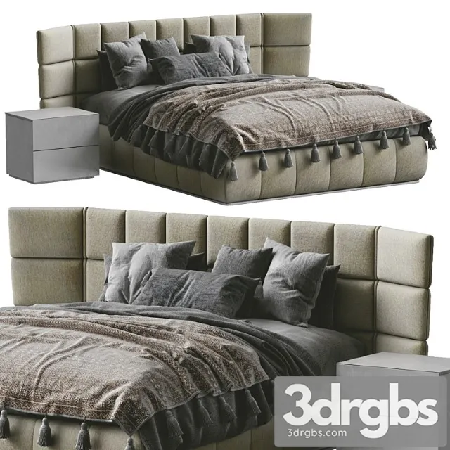 Bed Gaber By Felis 3D Model Download