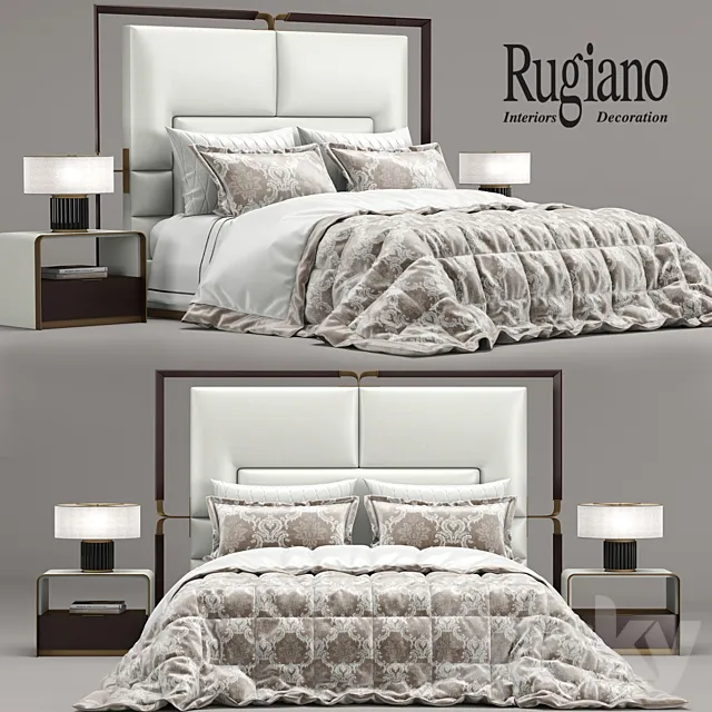 Bed Grace. Rugiano 3DModel