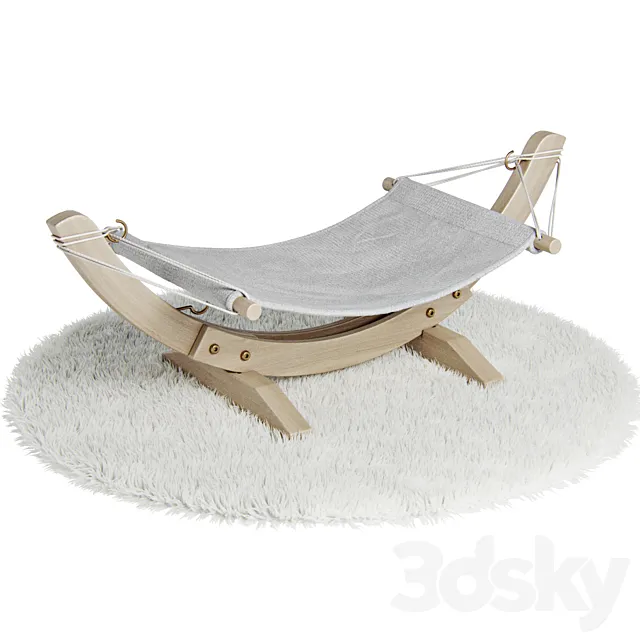 Bed – hammock for cats 3D Model Bed – hammock for cats 3D Model