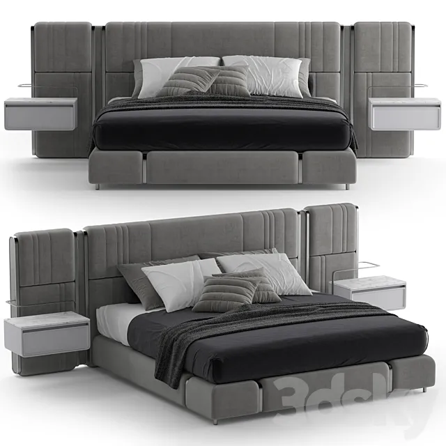 Bed HESSENTIA NOVA 3D Model Bed HESSENTIA NOVA 3D Model