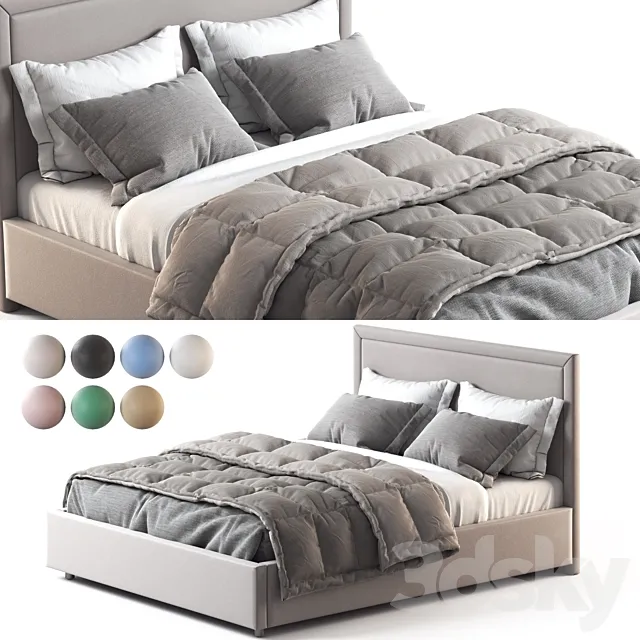 Bed Hoff Abel 3D Model Bed Hoff Abel 3D Model
