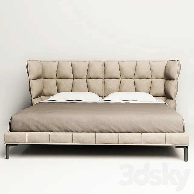 Bed HUSK 3DModel