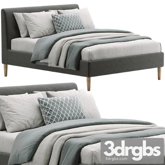 Bed idanãs ikea 2 3D Model Download