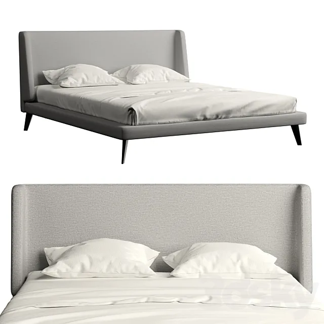 Bed Jamni Cocon 3D Model Bed Jamni Cocon 3D Model
