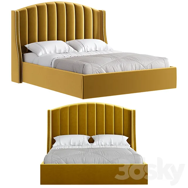 Bed K10I-N-B15 3DModel Bed K10I-N-B15 3DModel