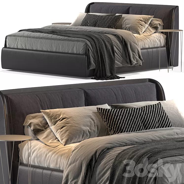Bed Kevin Felis 1 3D Model Free Download