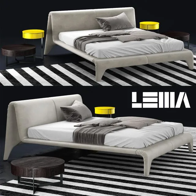Bed KIDO lema 3D Model