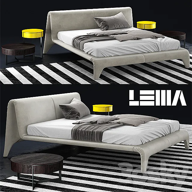 Bed KIDO lema 3DModel
