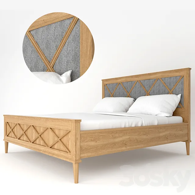 Bed koventry 3D Model Bed koventry 3D Model
