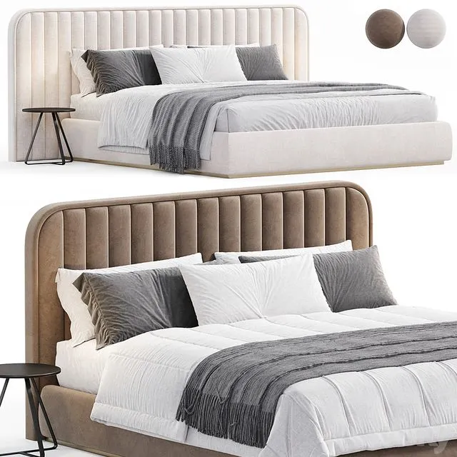 Bed KRMP 01 3D Model Bed KRMP 01 3D Model