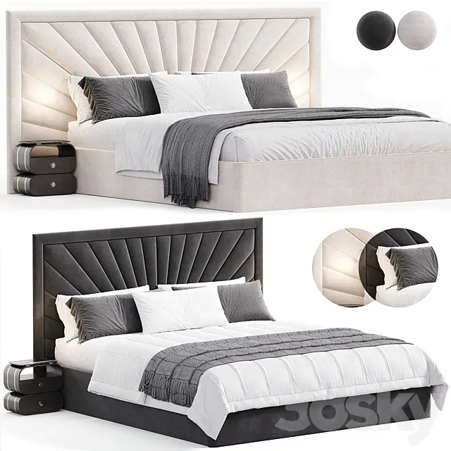 Bed KRMP 03 3D Model Bed KRMP 03 3D Model