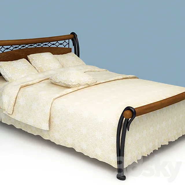 Bed La Fenice 3DModel
